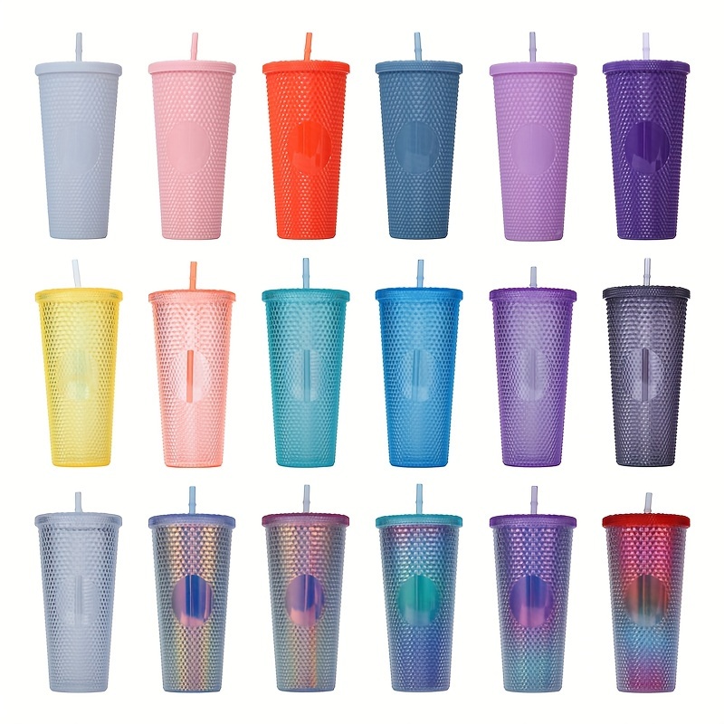 PP Plastic Q Cups, Bubble Tea, Cups & Straws