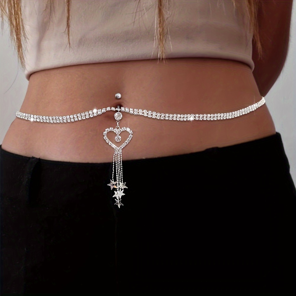 Belly Ring Chain - Temu