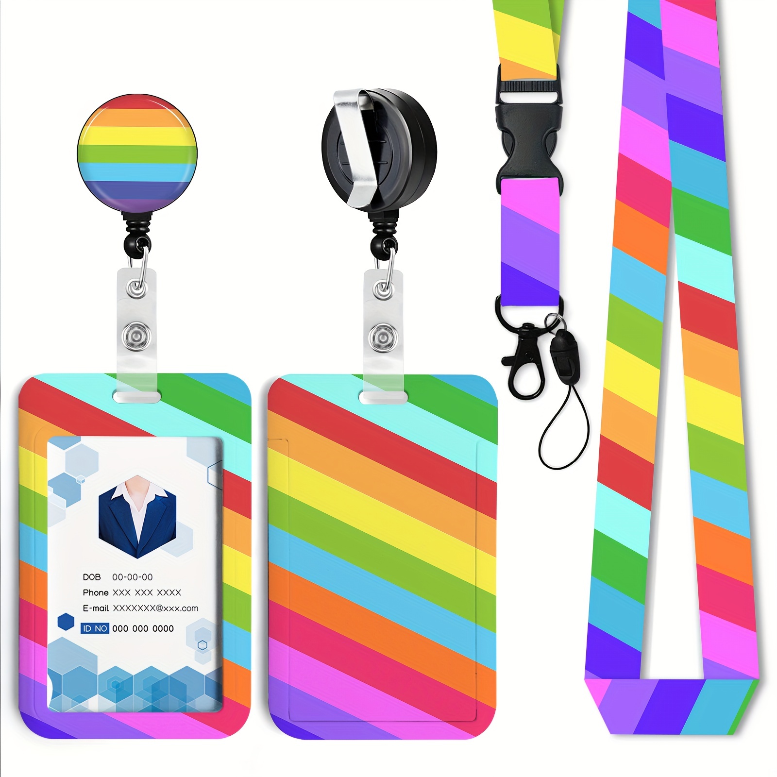 Lanyard for Keychain ID Card Cover Pass Student Mobile Phone USB Badge Holder Key Ring