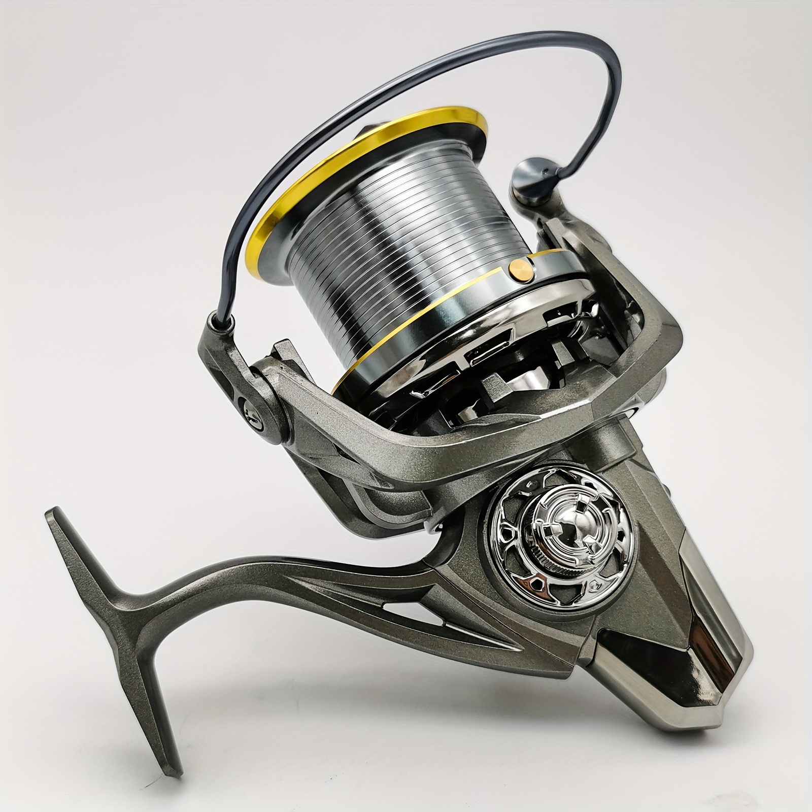 Mini Portable Xm100 Metal Spinning Wheel Small Casting Wheel Small Rocker Fishing  Reel Fishing Wheel