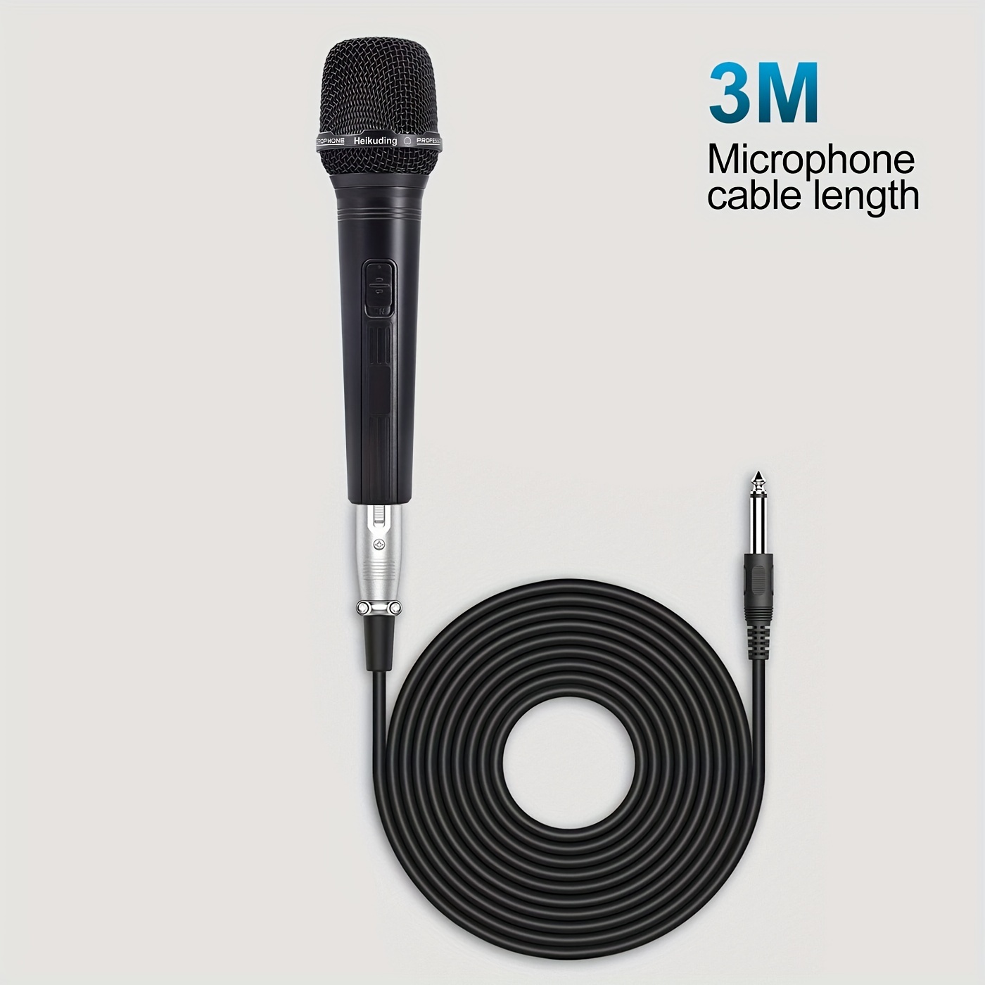 Para Shure Sm57 Legendary Dynamic Microphone Micrófono de karaoke cardioide  de mano con cable profesional para el regalo de grabación de estudio de  escenario 1Y