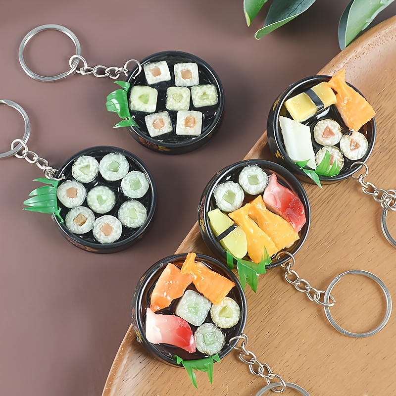 Japanese deals food keychains