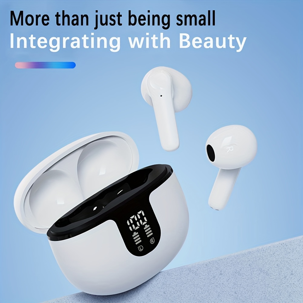 Auriculares invisibles con Bluetooth 5,3, audífonos internos inalámbricos  con micrófono, reducción de ruido, graves pesados, para Xiaomi - AliExpress