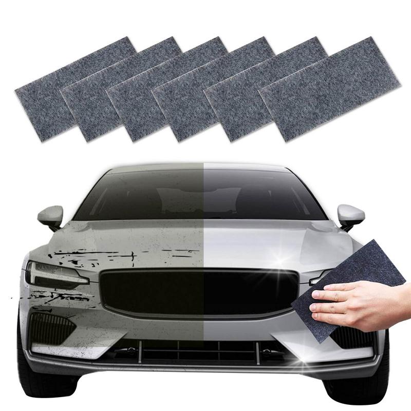 Nano Sparkle Cloth for Car Scratches, 6 Pcs Car Scratch Remover Magic  Vehicle Scratch Remover Cloth with Nano Repair Technology for Car Smooth  Surface