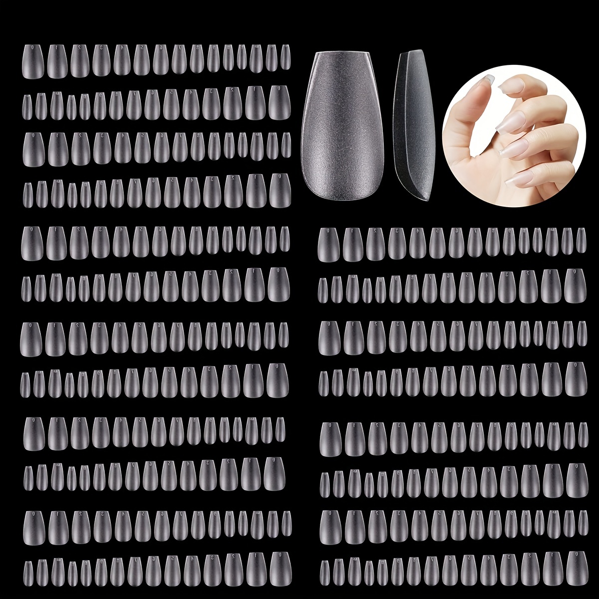120pcs Xs Short False Nails Tips For Nail Extension Gel X Capsule Press On  Nails Square Oval Almond Artificial Fake Nail Tips