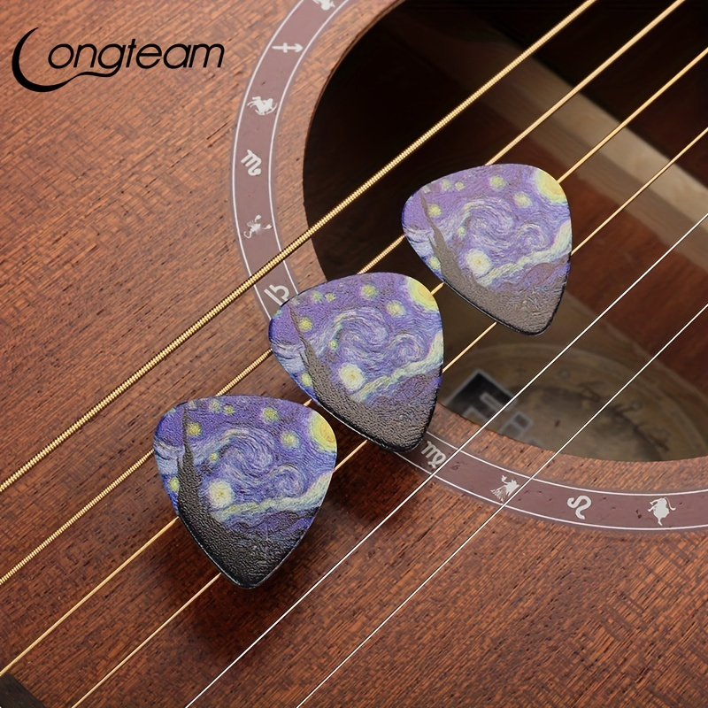 PICKPAL LED Luminous Guitar Pick Médiator De Guitare - Temu France