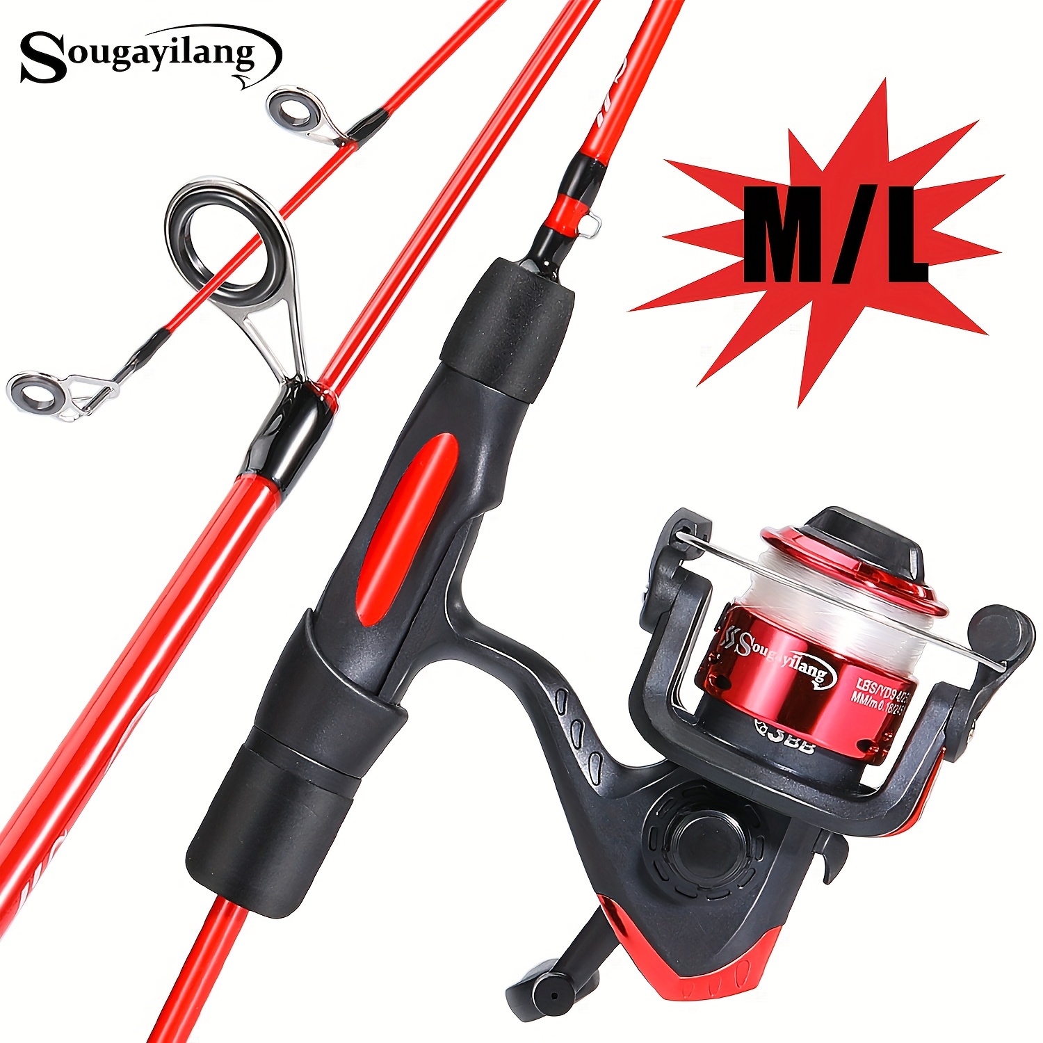 Ice Fishing Rod And Reel Combo - Temu