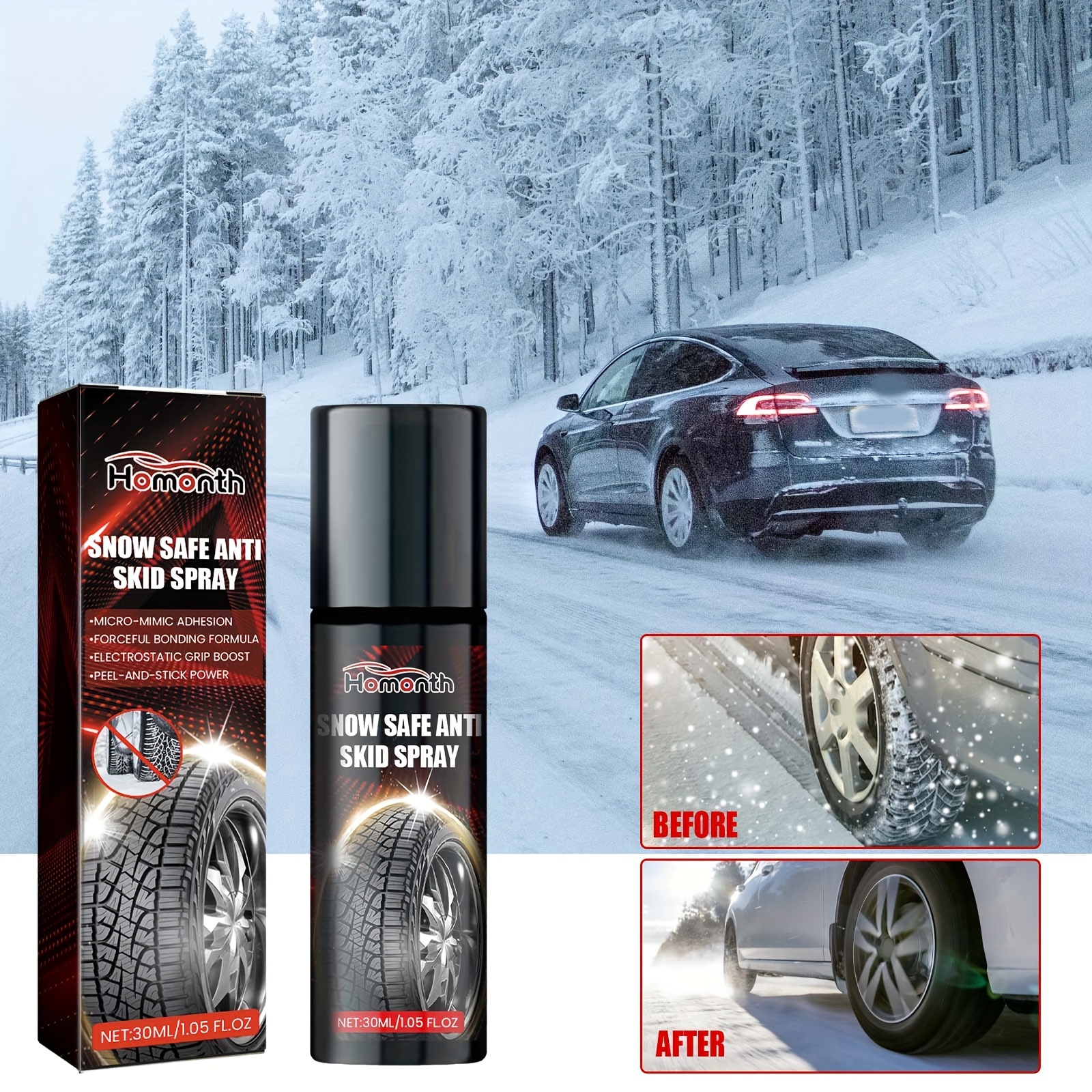 Snow Melt Spray De-icer Finestrino Auto Anti-ghiaccio Sbrinamento Anti-gelo  Non Danneggia La Vernice Dellauto Spray Rapido Per La Fusione Del Ghiaccio, Acquista Su Temu E Inizia A Risparmiare