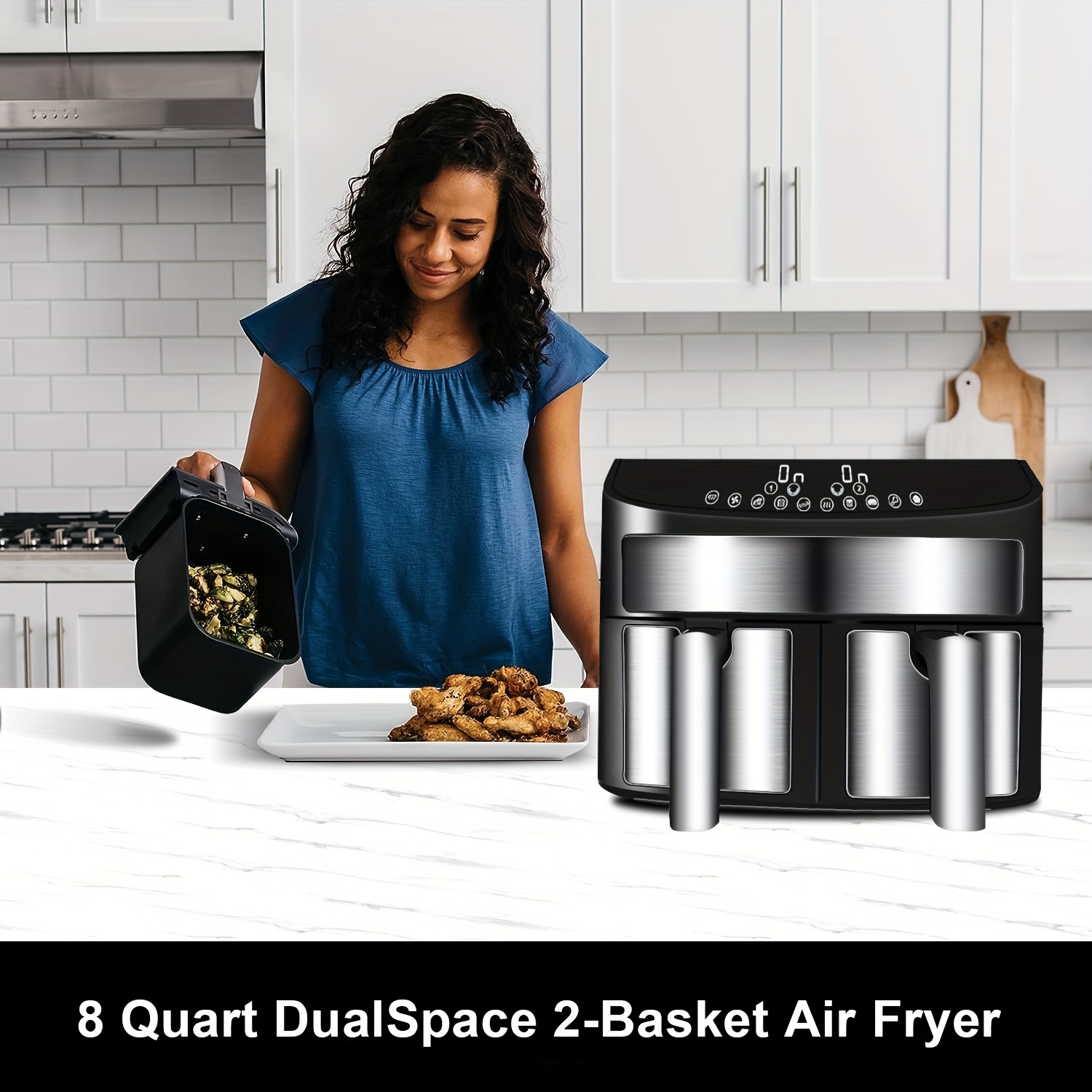 Mini Air Fryer Manual Air Fryer Oven And 5 in 1 Multicooker - Temu
