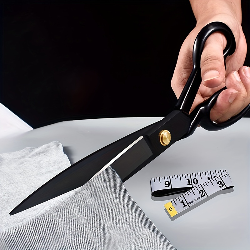 Professional Tailor Scissors Cutting Fabric Heavy Duty Scissors Leather  Cutting Industrial Sharp Sewing Shears for Home Kitchen - AliExpress