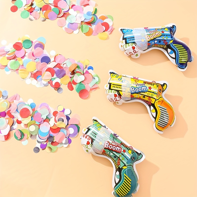 Push Pop Colorful Confetti Poppers Confetti Paper Cannons - Temu