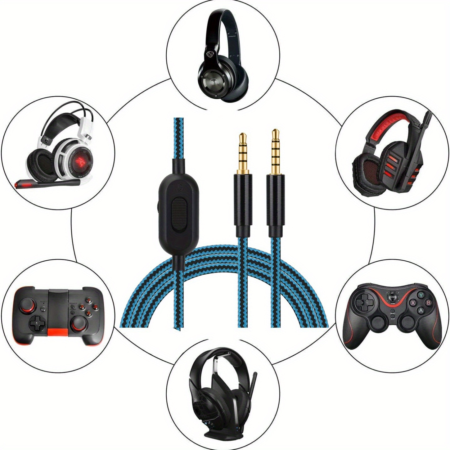 Headset With Cable Temu Australia