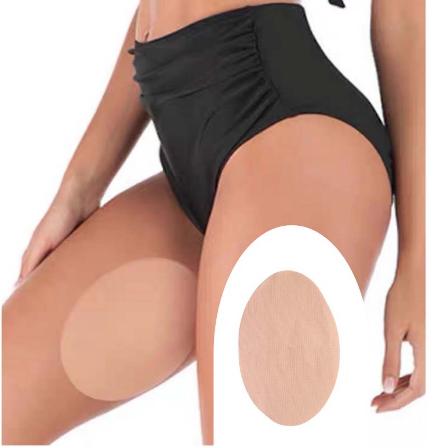 1Pair Summer Inner Thigh Anti Chafing Thigh Bands Elastic Non Slip Women  Sexy Lace Anti Friction