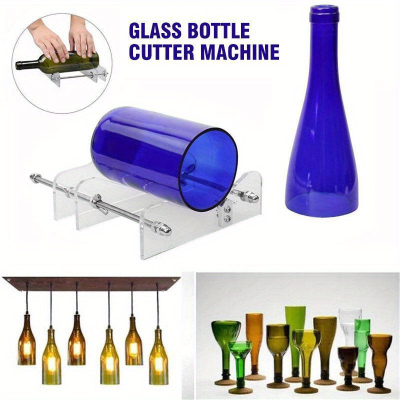 Verre Cutter Outil de coupe Bouteille en verre Machine de découpage pour le  bocal de recyclage Bricolage En Stock HB003 - Cdiscount Bricolage
