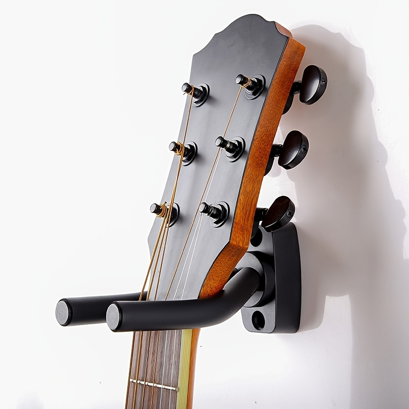 Clear Acrylic Guitar Wall Mount Hanger for Acoustic or Electric Guitar