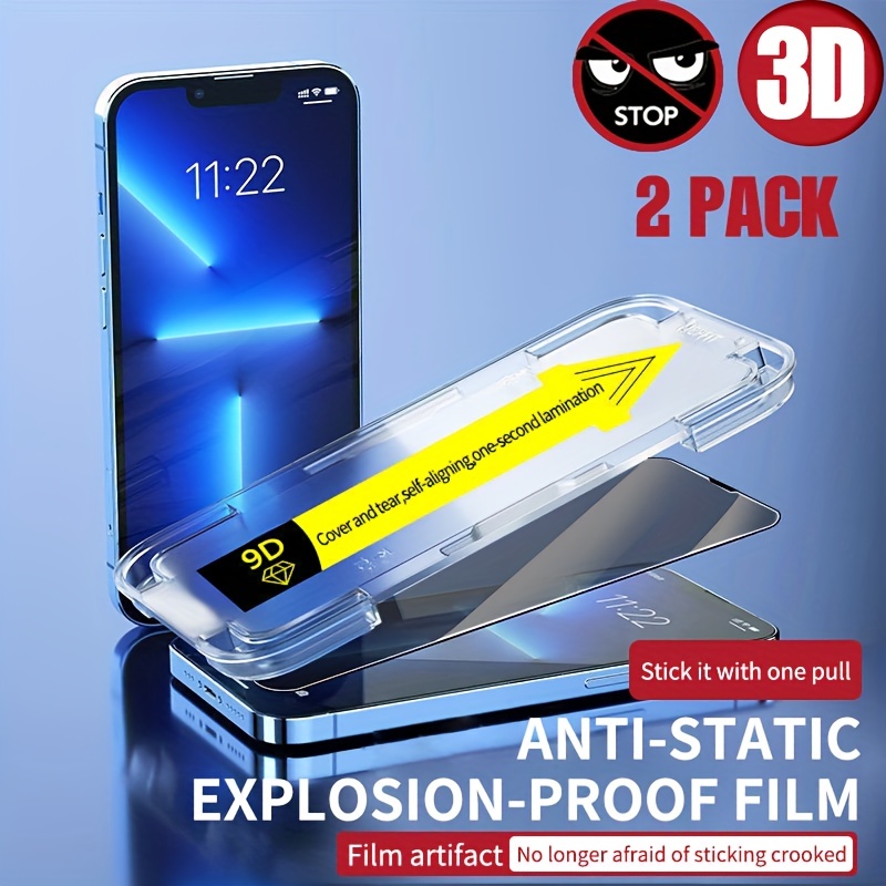 Compre Película Protectora de Vidrio Templado Posterior Protector Protector  de Pantalla Trasera Para Iphone 13 Mini 5.4 Pulgadas en China