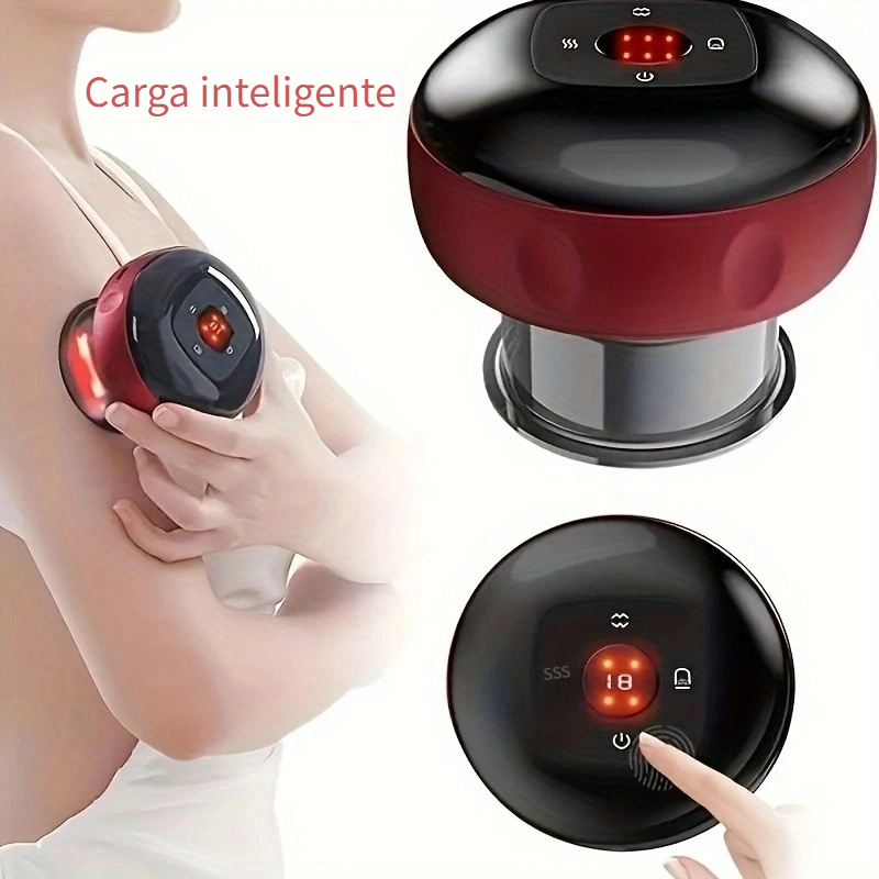 Masajeador Eléctrico Con Ventosa De Vacío Gua Sha