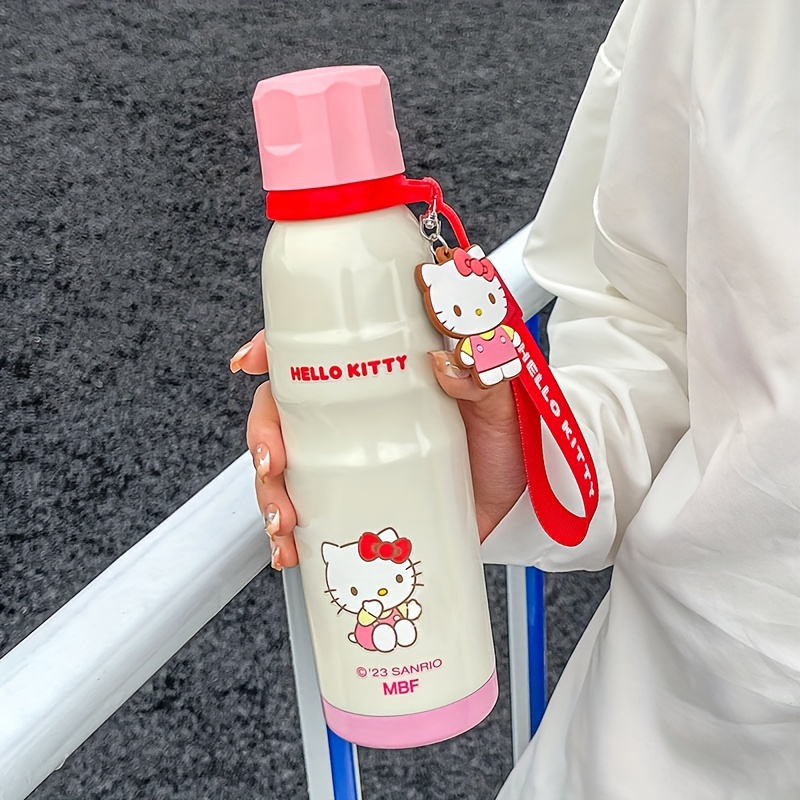 380ml Cute Bear Thermo Bottle For Children Girl School Stainless Steel  Insulated Cartoon Sport Tea Hot Water Bottle With Straw - Vacuum Flasks &  Thermoses - AliExpress