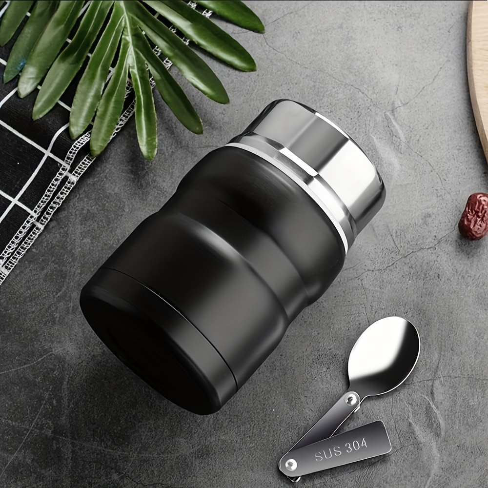 700ml Portable Soup Thermos Leak Proof 304 Stainless Steel Food Container  Food Jar for School Office Picnic Travel 