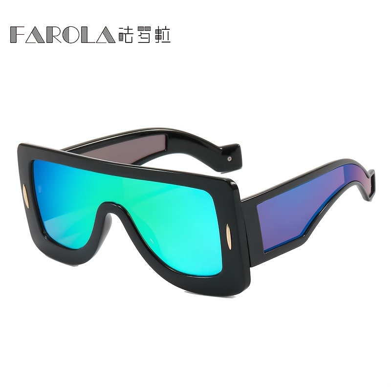 1pc Mens Integrated Hd Polarized Sunglasses Thickened Polarized