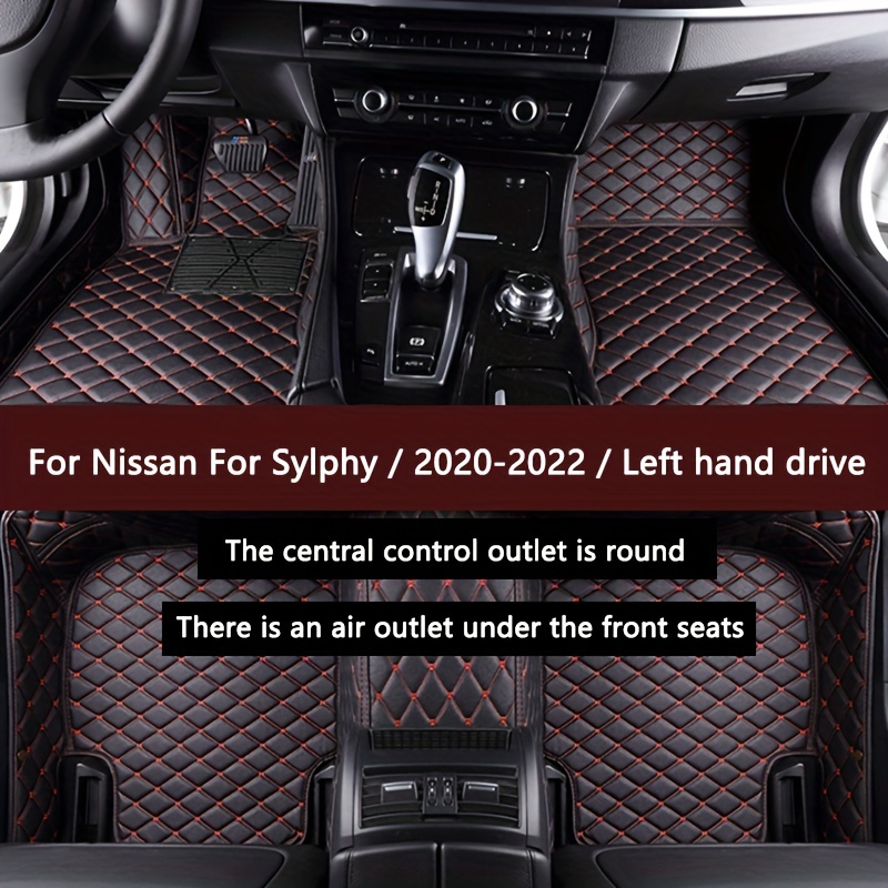 Autocollants de protection de seuil de porte automatique, emblèmes Nissan  Nismo, Teana TIIDA, Qashqai, accessoires de voiture, fibre de carbone, 4  pièces