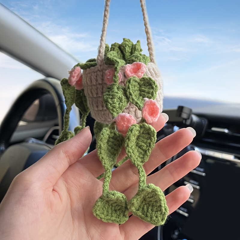 Crochet Flowers For Car - Temu Malaysia