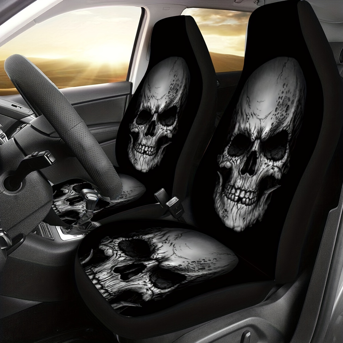 Skull Car Accessories - Temu