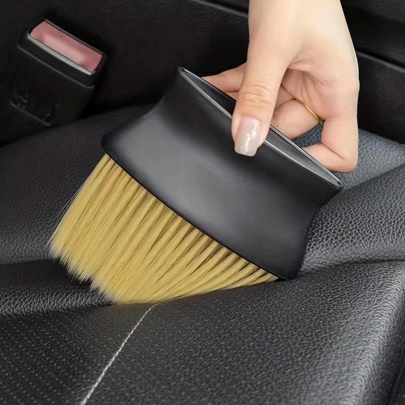 Car Dust Removal Made Easy - Small Duster Wipe, Soft Brush Cleaning Brush,  Mini Bristle Brush & Nanofiber Car Interior Accessories