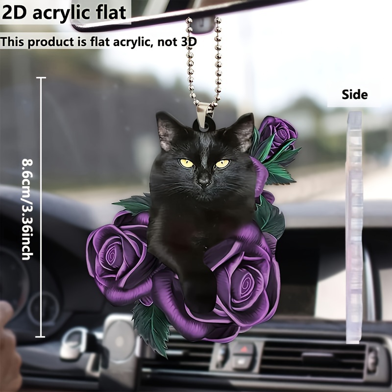 Autoanhänger Niedliche Dekoration Hängende Katze Ornament Auto