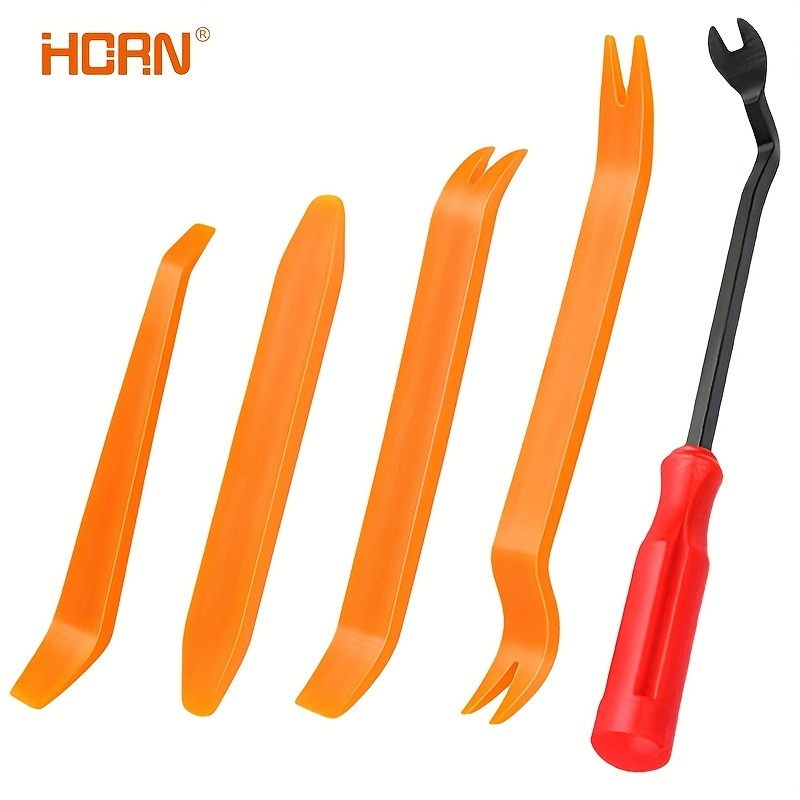 19pcs Universal Car Trim Removal Tool Kit Pry Repair Kit Auto Upholstery  Fastener Tools Clip Pliers Set with Storage Bag for Car Radio Panel  Interior Door Clip Removal Install