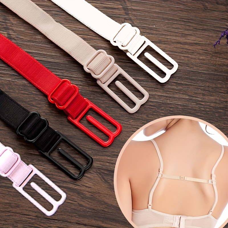 Bra Strap Clips 10 Pcs Anti-Slip Buckles Conceal Straps For Back For Women  Adjustable Conceal Bra Straps Conceal