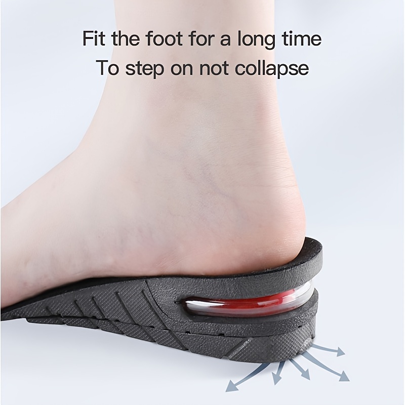 Height Increase Insoles 1/2 layer Shoe Lifts Elevator Shoes - Temu