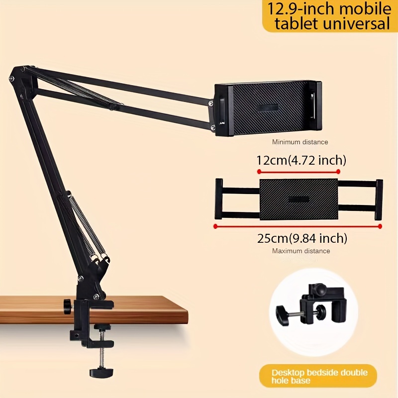 Tablet computer cooling bracket desktop with fan game silent ipad support  frame installed water-cooled folding lifting live broadcast lazy aluminum  alloy chase online class Video Stands phone Mounts 