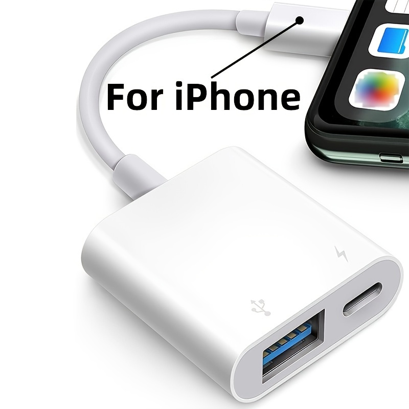 Adaptador De Auriculares Iphone - Temu