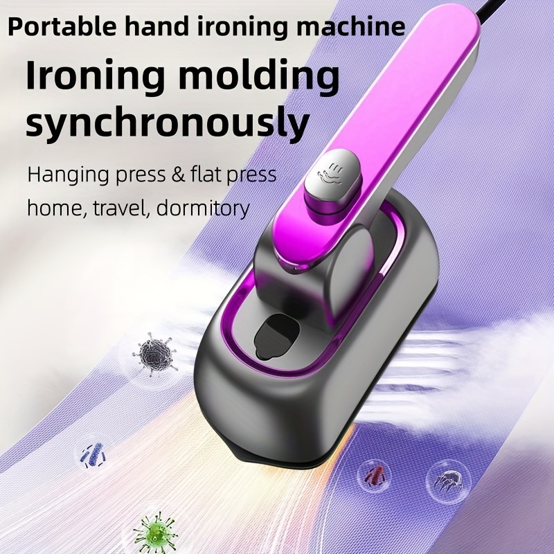 Mini Ironing Machine Handheld Can Be Rotated 180 Degrees,  Travel Iron for Clothes, Professional Household Fast Heating Wired Small  Electric Iron, Portable Heat Press Clothing Iron Machine (Green) : Home &  Kitchen