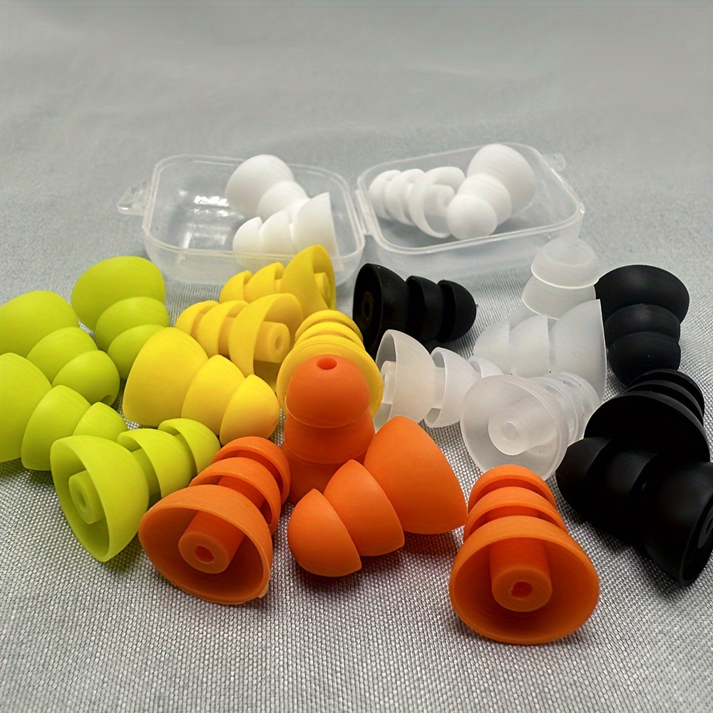 Earbuds Pad Is Suitable For Earphones Hearing Aid In ear Earbuds Silicone Earbuds Cover Earbuds Head Hearing Aid Earbuds Noise Reduction Suitable For Inner Diameter 2mm