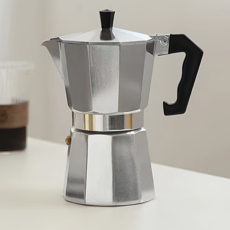 Aluminum Coffee Maker Moka Cafeteira Expresso Percolator Pot Italian  Concentrated Drip Pot - Temu