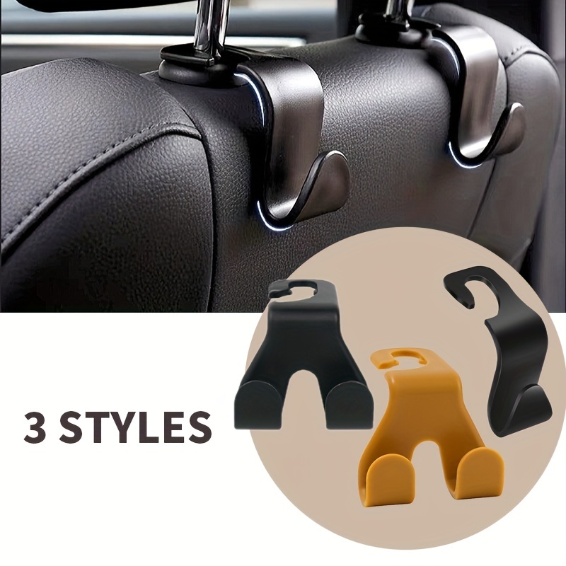 Autositz Rückenlehne Kopfstütze Haken Verschiedenes Kleiderbügel Tasche  Halter Universal Multifunktionshaken für Autositz Haken Zubehör