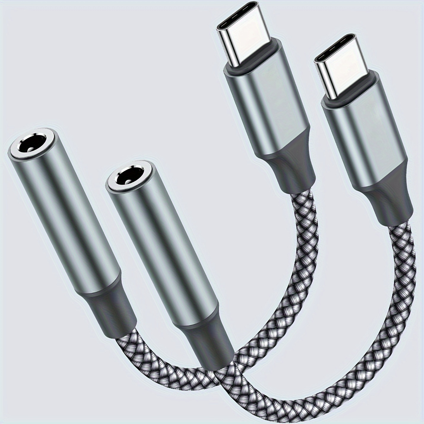 UGREEN Adaptador USB C a Jack 3.5 mm, DAC Chip HiFi Audio Adaptador para  Auricular, Compatible