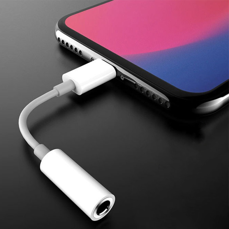 Adaptador Dos Auriculares iPhone, ​Lightning a Jack 3.5mm Splitter, Macho  de lightning a 2 Hembras de 3.5mm Compatible con iPhone  13/12//11/XS/XR/X/8/7/6 Pad Pod , Plug y Play, Nylon Trenzado（35cm） :  : Electrónica