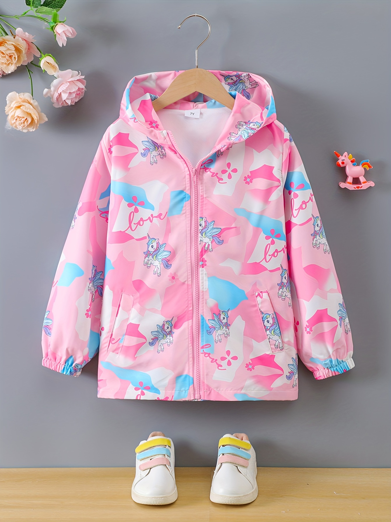 Thumb hole jacket for on sale girls