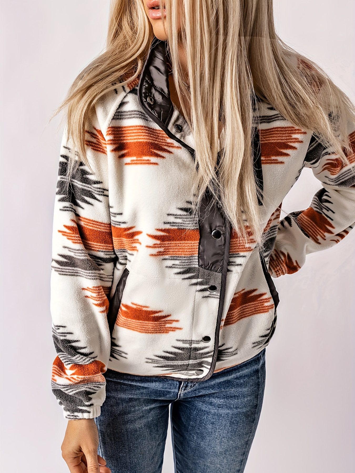 Western Hollow Out Fringe Trim Chaleco Chaqueta Casual Sin - Temu