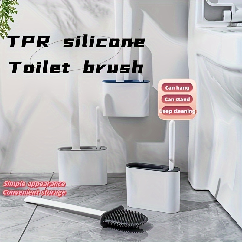 Toilet Brush Cleaner & Stand