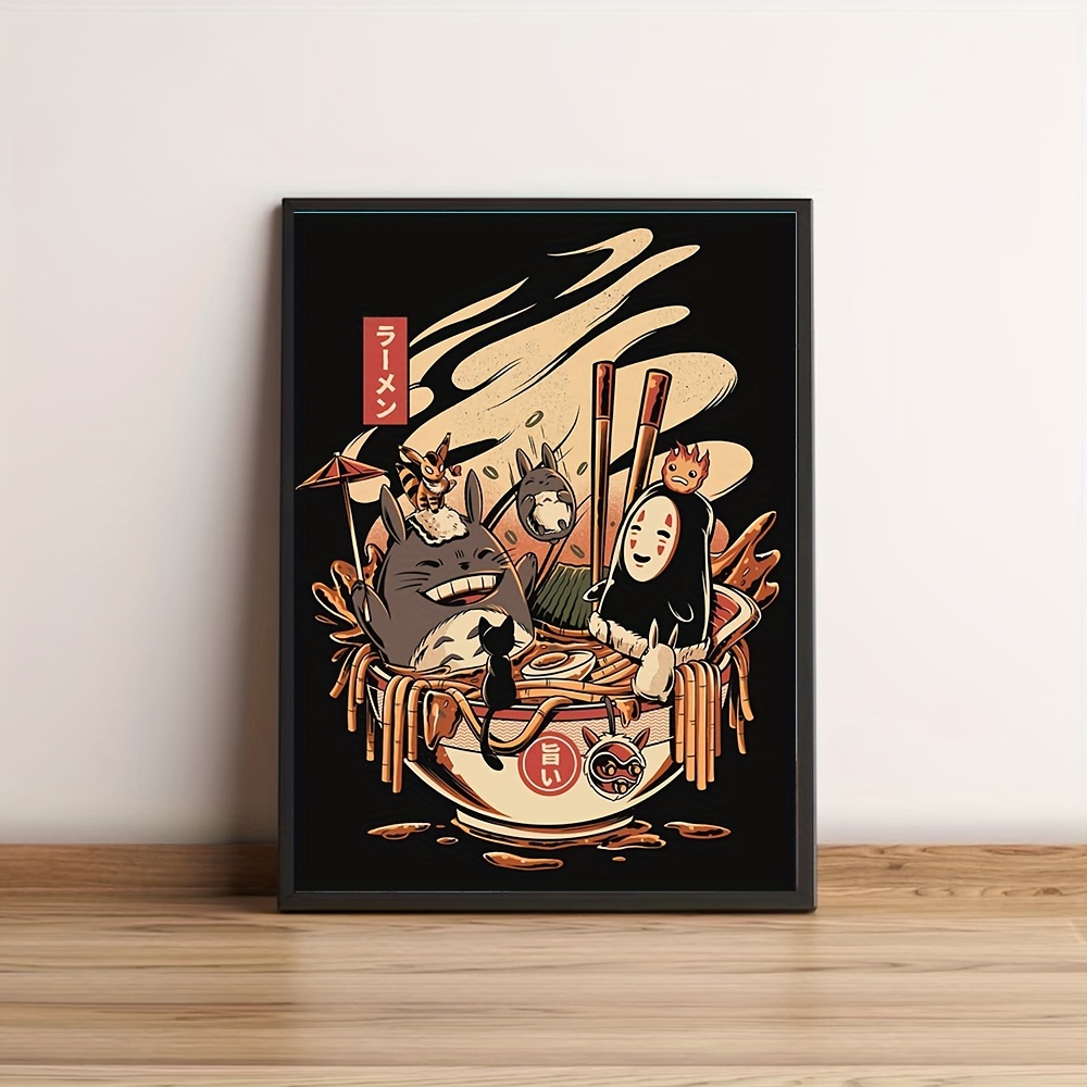 All Ghibli Characters Home Decor Poster