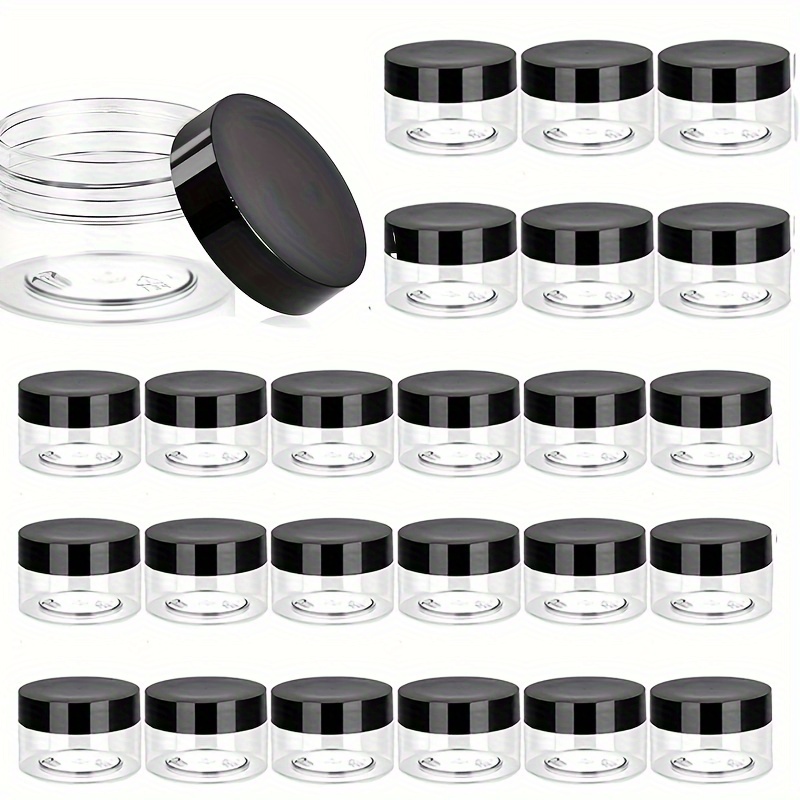 10pcs Clear Slime Containers With Lids And Handles, Plastic Storage Bucket  Containers, Clear Slime Storage Case For Slime DIY Art Craft, Pigment, Smal