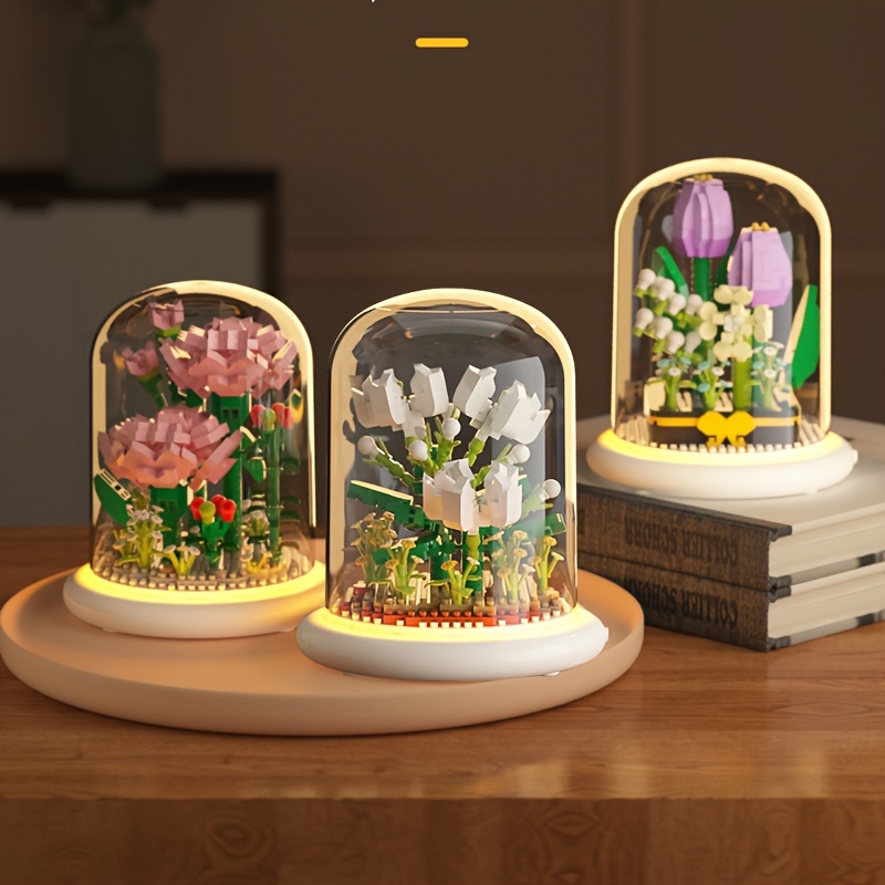 FORMIZON 3320PCS Micro Bausteine, Botanical Garten-Set für Erwachsene mit  Pfirsichblüten, Klemmbausteine Haus mit LED, Architecture Creative Geschenk  Weihnachten für Frauen und Männer: : Spielzeug