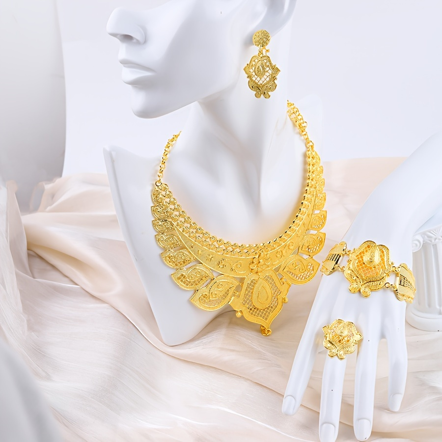 Necklace set with deals price gold