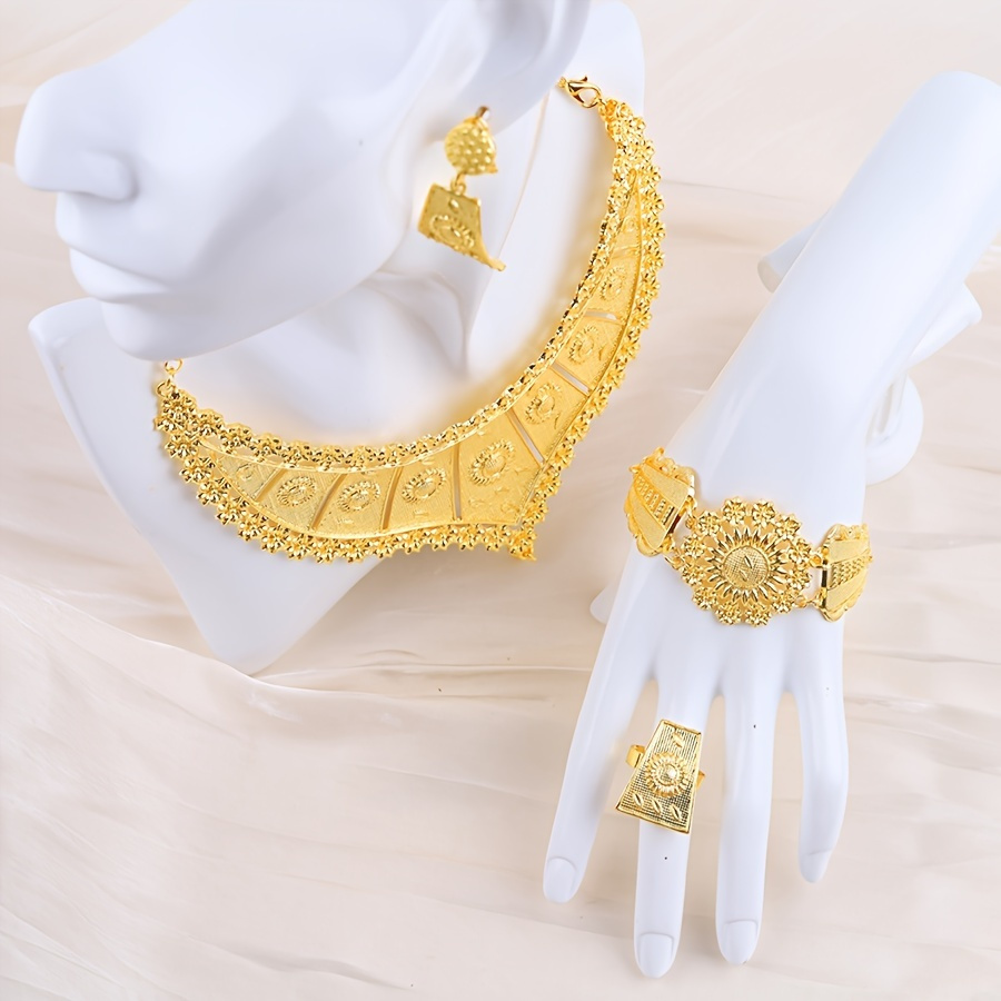 Necklace set with price on sale gold