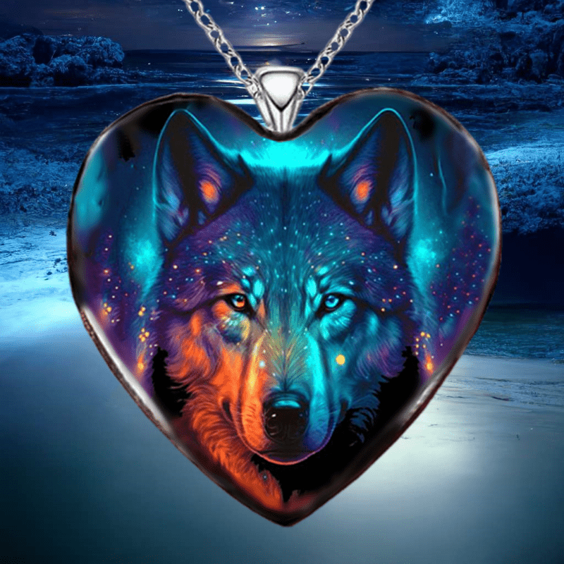 Wolf hot sale pendants charms