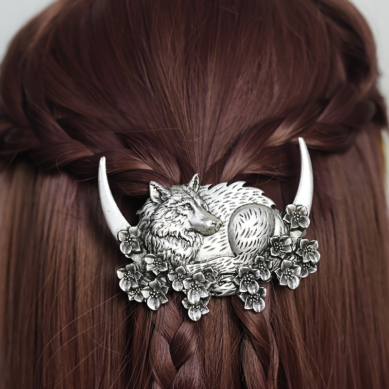 Viking Style Hairpin Hair Accessories Dragon Hair Barrettes - Temu